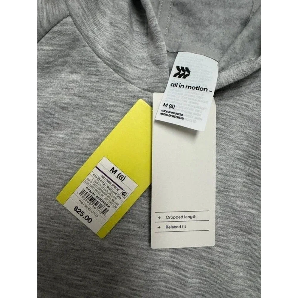 Girls crop hoddie